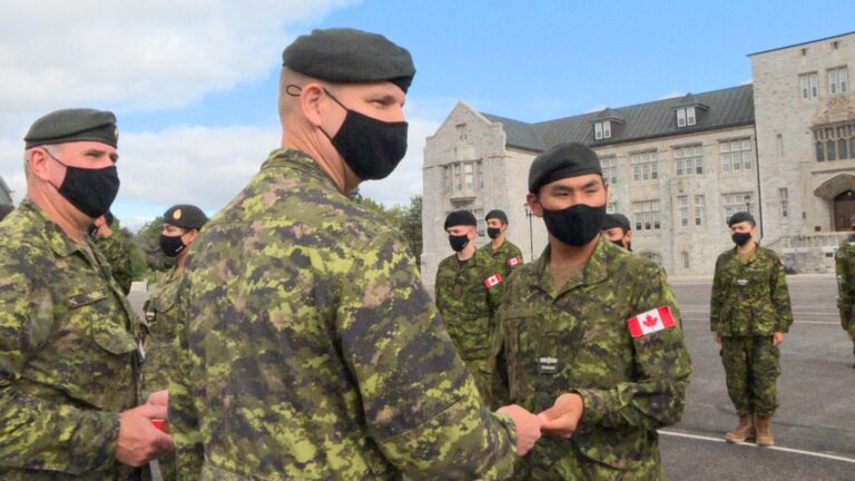 Indigenous peoples from across Canada in Kingston for Royal Military College program