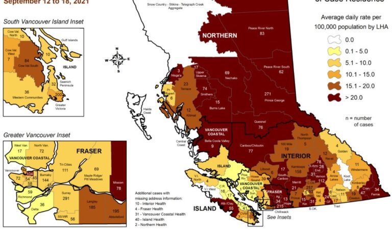 COVID-19 case counts continue to drop in the Okanagan