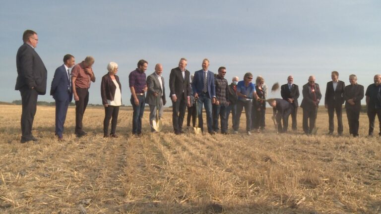 Ground-breaking held for joint school, recreation centre in Coaldale