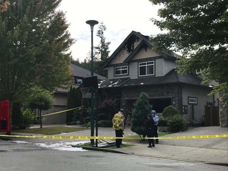 Body found in burned Coquitlam house after neighbour said he heard screams