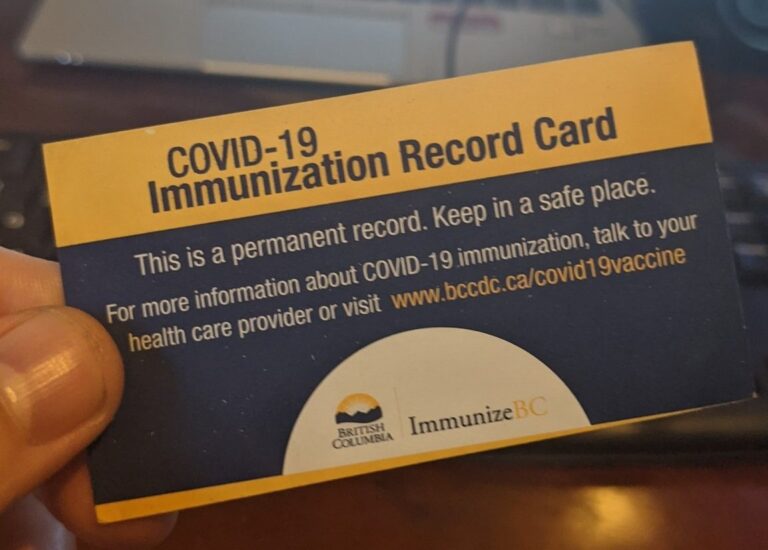 Grace period for wallet cards under B.C.’s vaccine passport system ends Monday