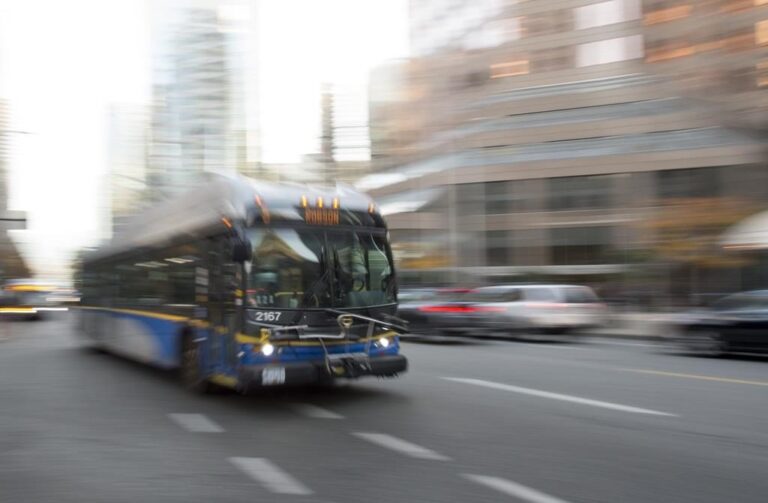 Transit driver pinned between two buses in Vancouver dies of his injuries