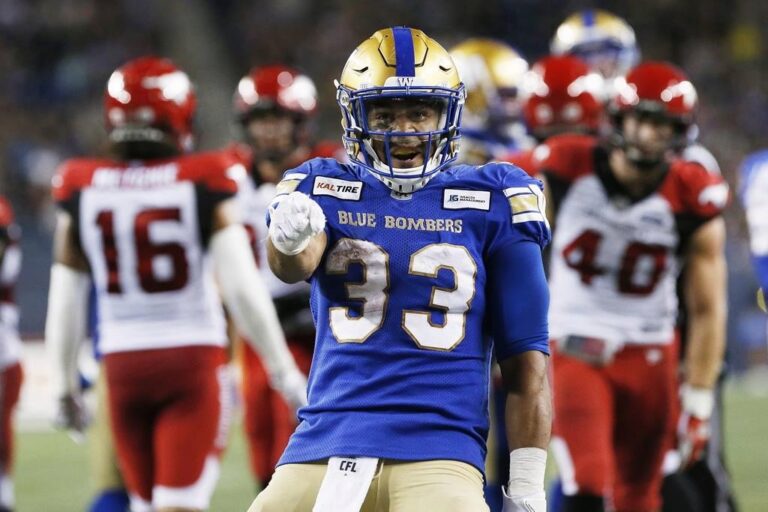 Harris, Blue Bombers open important home-and-home series with unbeaten Roughriders