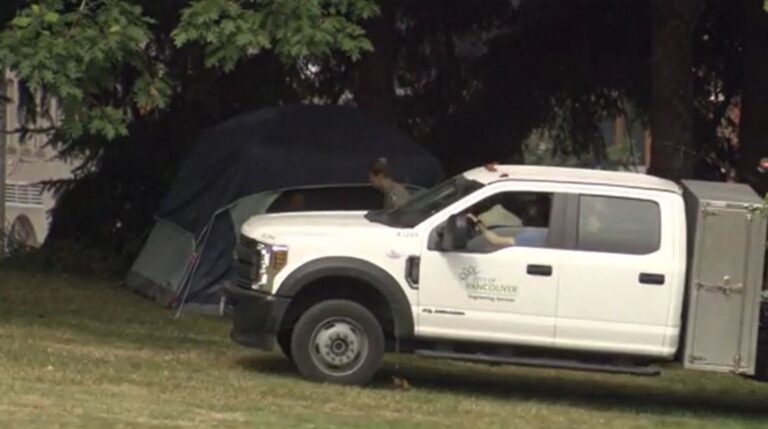 Vancouver Park Board takes steps to clear encampment at CRAB Park