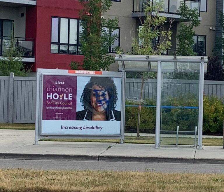 Council candidates in Edmonton see signs vandalized, go missing