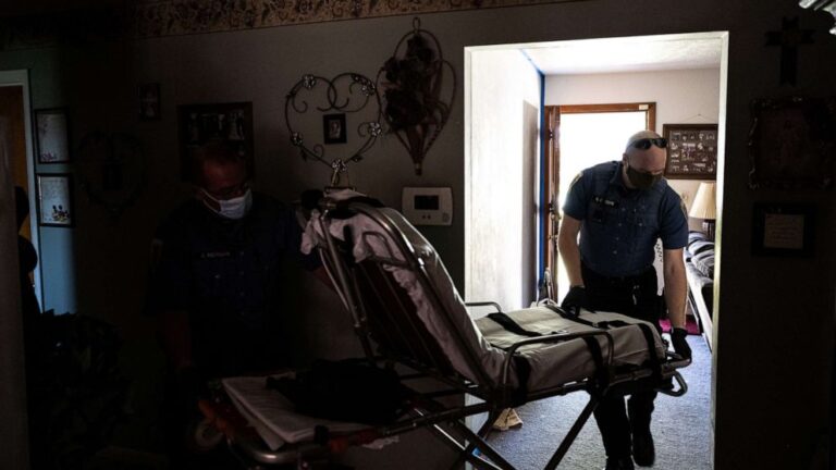 ‘World is on fire’: Exhausted Kentucky hospital staff lament dire COVID surge
