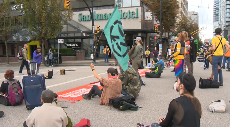 ‘Arrests are expected’ say climate protesters ahead of Vancouver protest