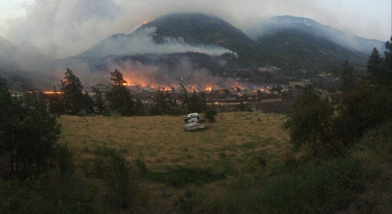 Stretch of Highway 1 near Lytton closed due to ‘post-fire’ rainfall hazards