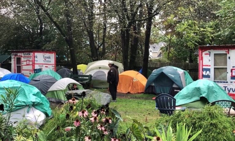 Volunteer group steps back from Halifax tent encampment site to allow for ‘resident-run system’