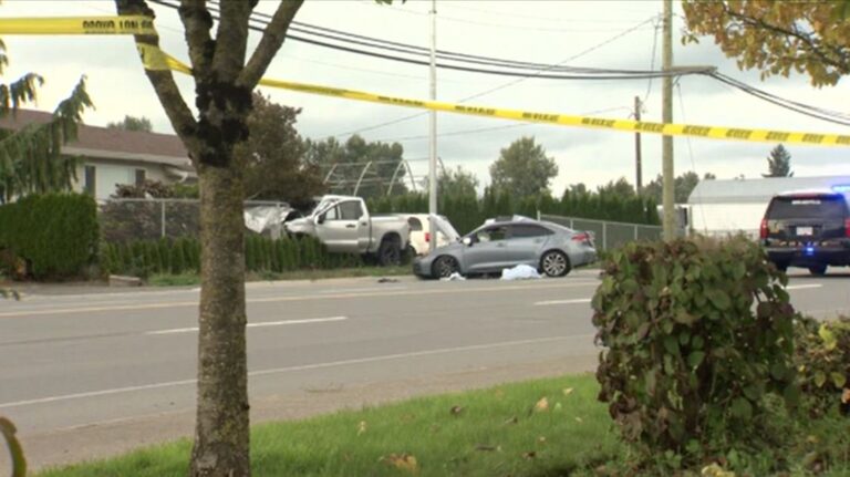 One dead after collision in Abbotsford, B.C.