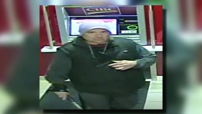 Oak Bay police search for man who smashed ATMs with hammer