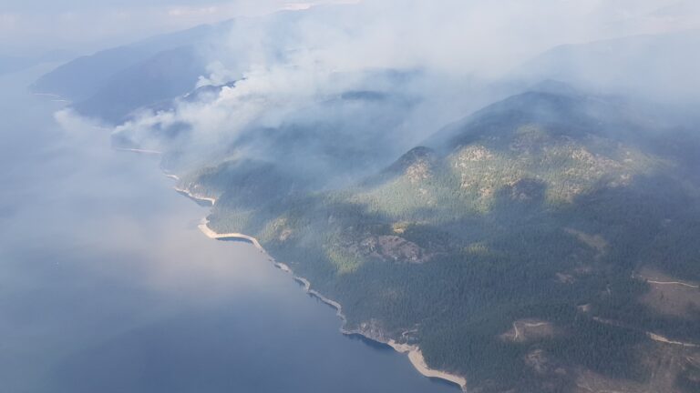 Octopus Creek blaze being held, no longer considered wildfire of note