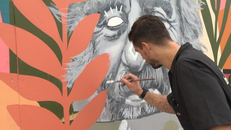 ‘There’s energy in painting’: Imagine Pandosy Art Festival showcases local talent