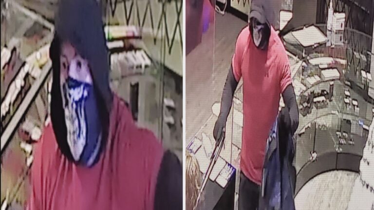 Penticton RCMP release photos of shotgun-wielding robbery suspect