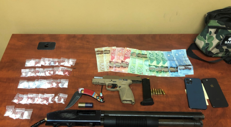 Fisher River men busted for weapons, cocaine by Manitoba RCMP at traffic stop