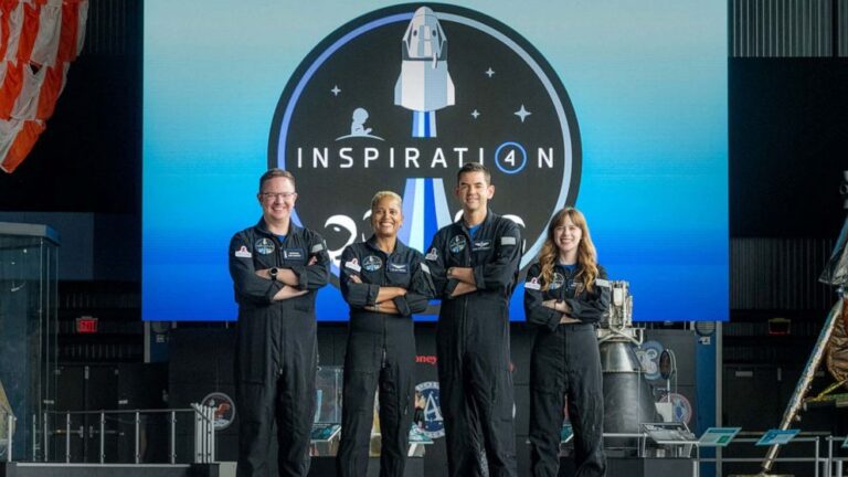 SpaceX’s 1st all-civilian crew set to splashdown Saturday night