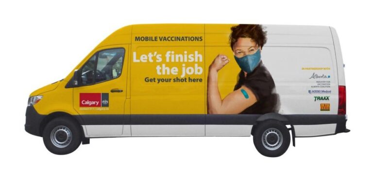 City of Calgary launches vaccine vans, outreach program