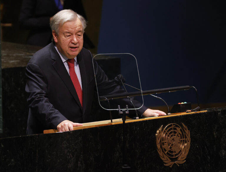 ‘Leadership gap’ undermining global efforts to curb climate change, UN chief says