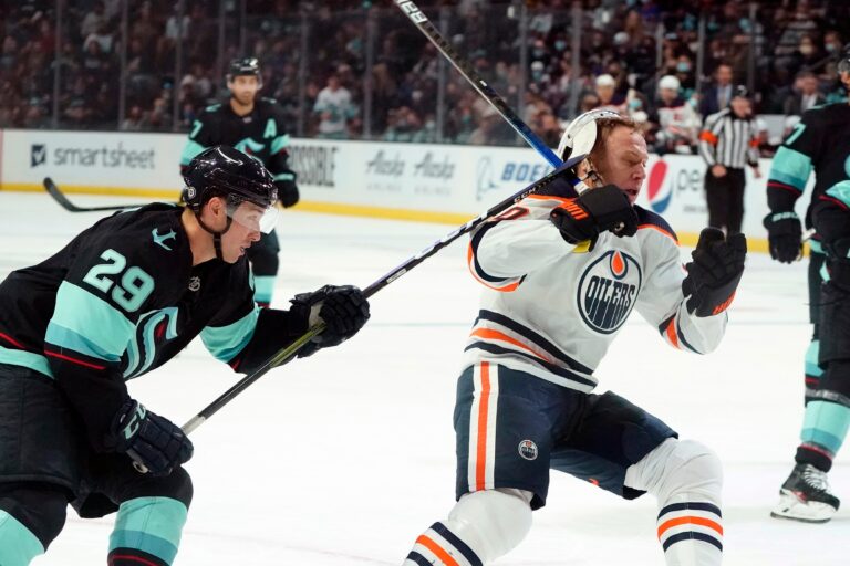Edmonton Oilers fall in OT to Kraken