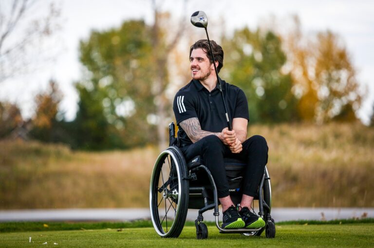 Injured Humboldt Broncos player Ryan Straschnitzki achieving independence in his recovery