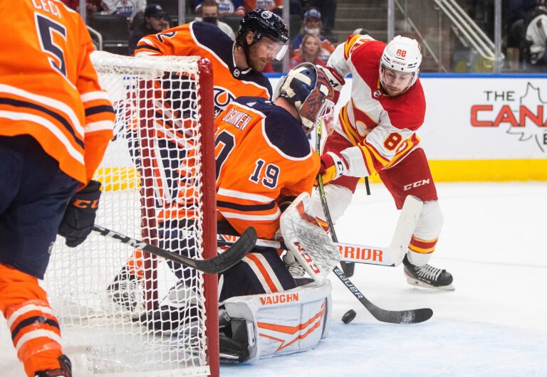 Calgary Flames lose to Edmonton Oilers on Monday