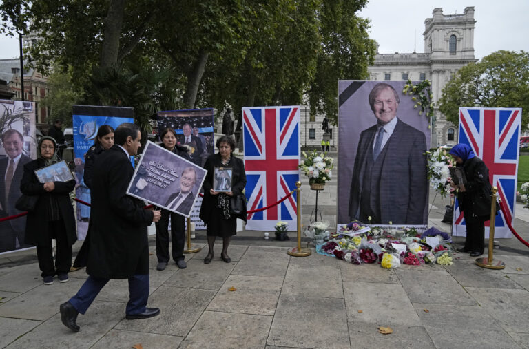 ‘Steadfast servant’: U.K. PM, lawmakers pay tribute to slain MP David Amess