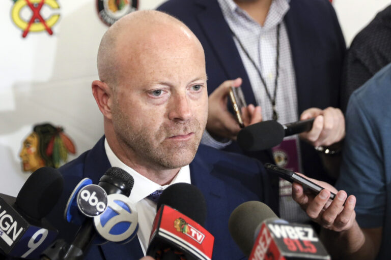 Blackhawks GM resigns after sex assault investigation into team; Jets’ Cheveldayoff named in report