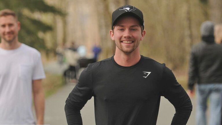 B.C. cancer survivor runs 107 km to fundraise for hospital that treated him