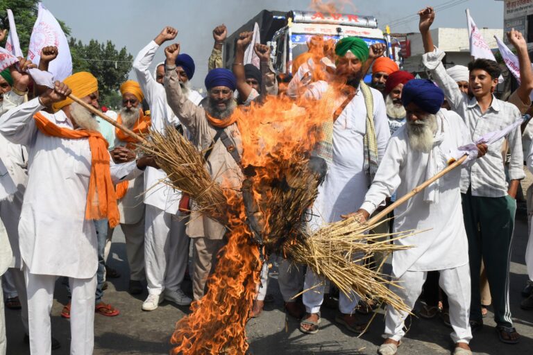 Son of Indian minister arrested after 9 farmers killed amid escalating protests