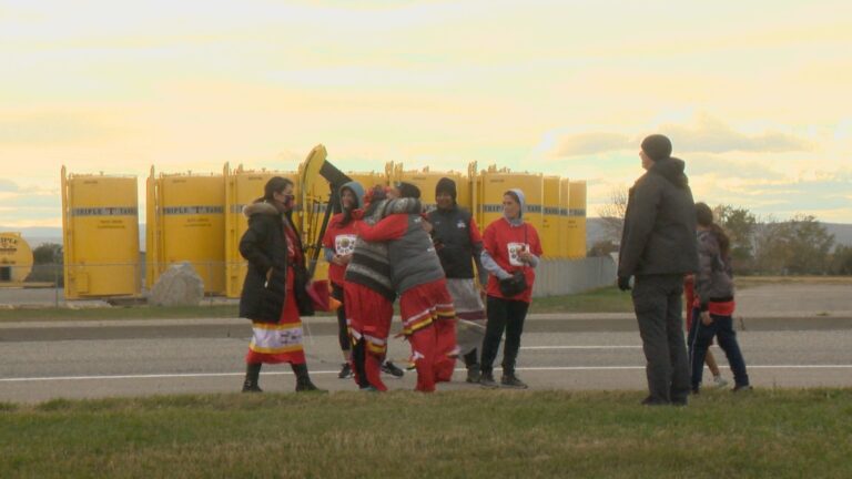 Family and friends of Joey English walk to Calgary for Sisters in Spirit Vigil