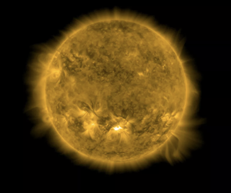 Huge solar flare erupts from sun, may disrupt satellites, communication