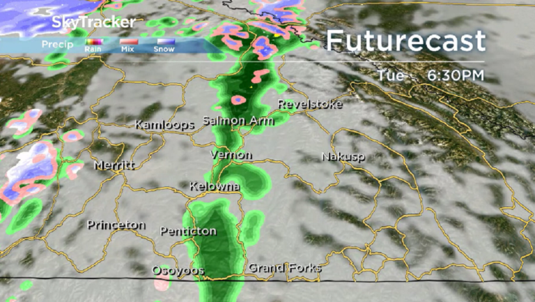 Okanagan weather: teen temperatures for the first week of October