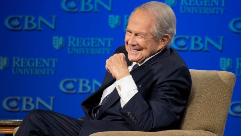 Pat Robertson steps down as host of long-running ‘700 Club’