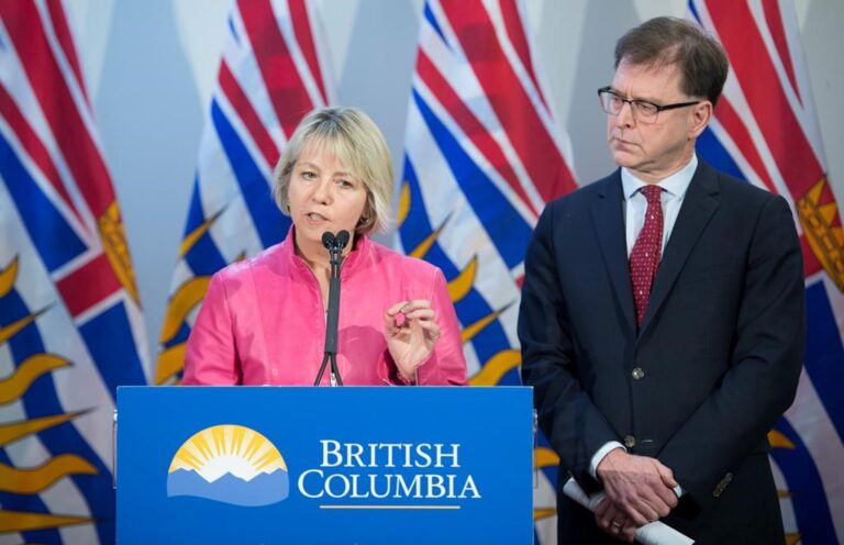 B.C. health officials to provide update on latest COVID numbers in province