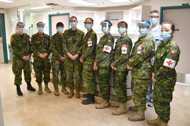 Canadian military to provide COVID-19 support in Saskatchewan