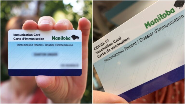 New Manitoba COVID-19 vaccination card causes confusion out of province