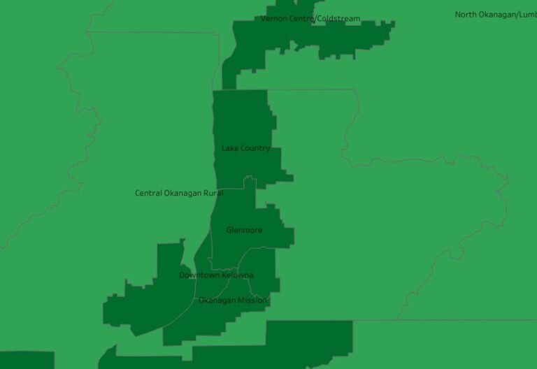 Kelowna neighbourhoods report nearly 90% of eligible residents with 1 dose of COVID-19 vaccine