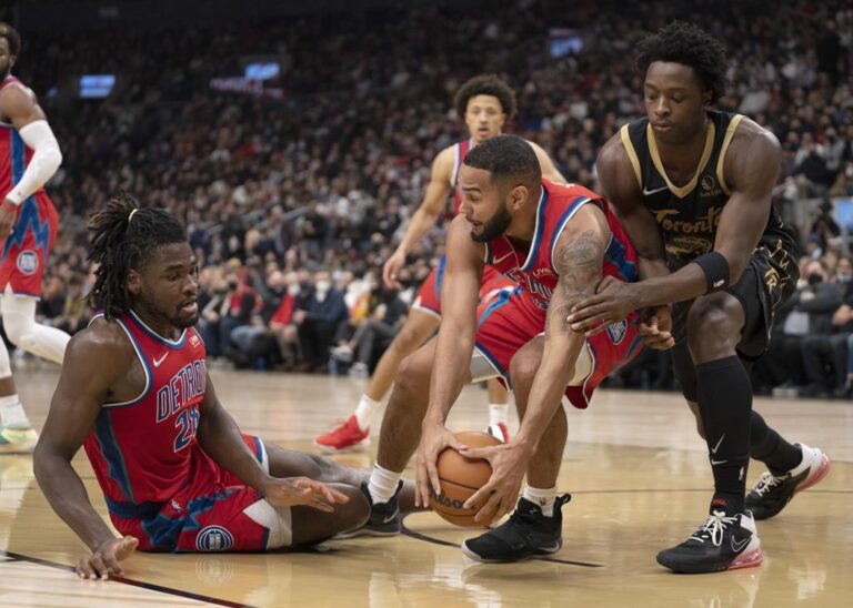 Toronto Raptors lose to Detroit Pistons 127-121
