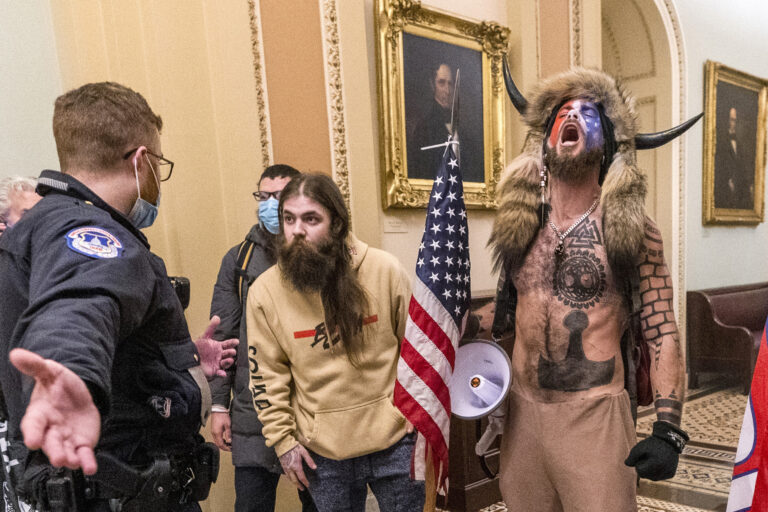 ‘QAnon Shaman’ sentenced to over 3 years for role in U.S. Capitol riot