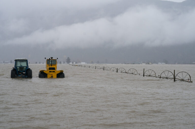 B.C. bracing for 2nd of 3 storms while province provides update and Trudeau visits