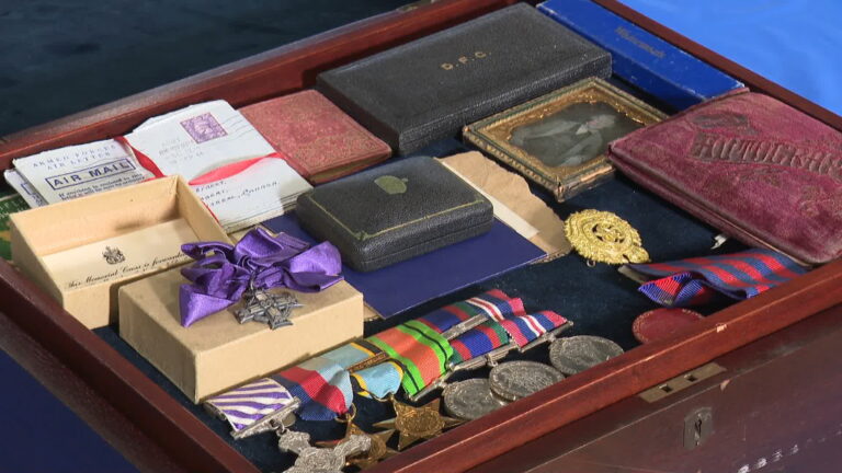 Belongings of celebrated RCAF airman found abandoned in attic