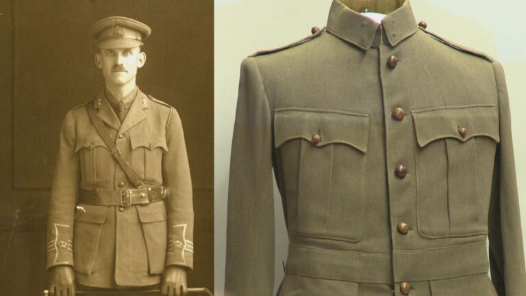 First World War uniform donated to Lethbridge museum after it was found in theatre basement