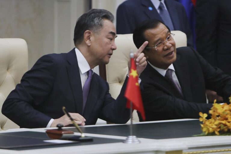 U.S. orders arms embargo on Cambodia, citing Chinese military influence