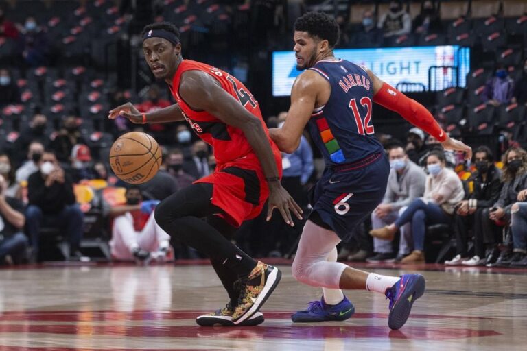 Undermanned Raptors lose to Philadelphia 76ers