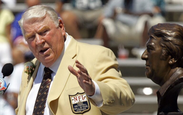 John Madden, legendary NFL coach and broadcaster, dies at age 85