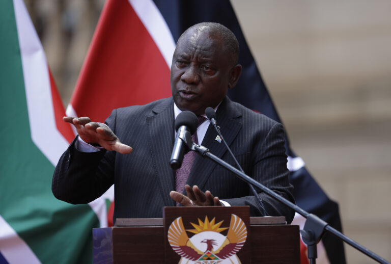 South Africa’s president tests positive for COVID-19, has mild symptoms