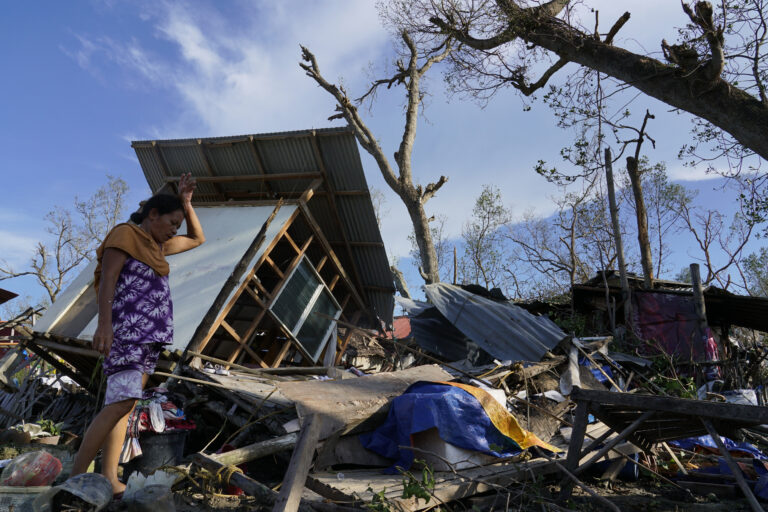 Typhoon kills at least 31 in Philippines, 1 island ‘leveled to the ground’
