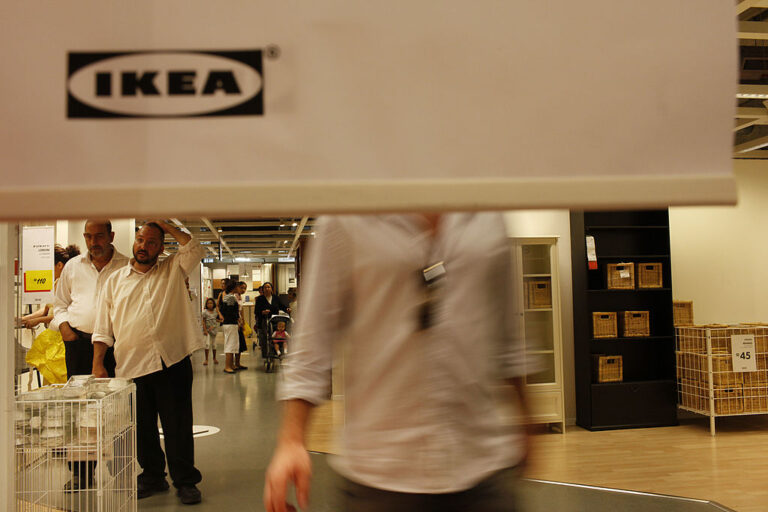 Customers turn IKEA into ultimate sleepover locale after severe snowstorm