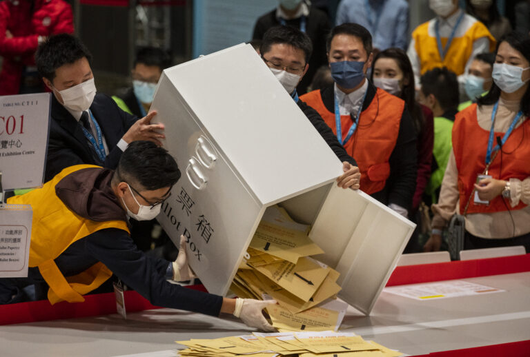 Canada, U.S. ‘gravely concerned’ as pro-Beijing candidates win Hong Kong election