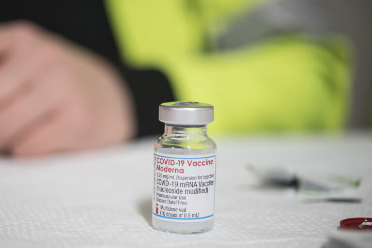 Moderna booster shot appears effective against Omicron variant, company says
